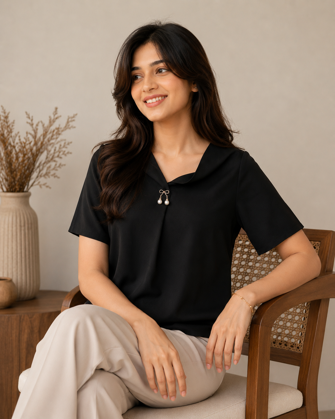 Midnight Elegance Premium Top