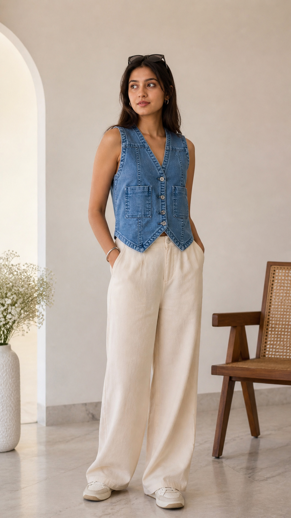 PREMIUM DENIM TOP