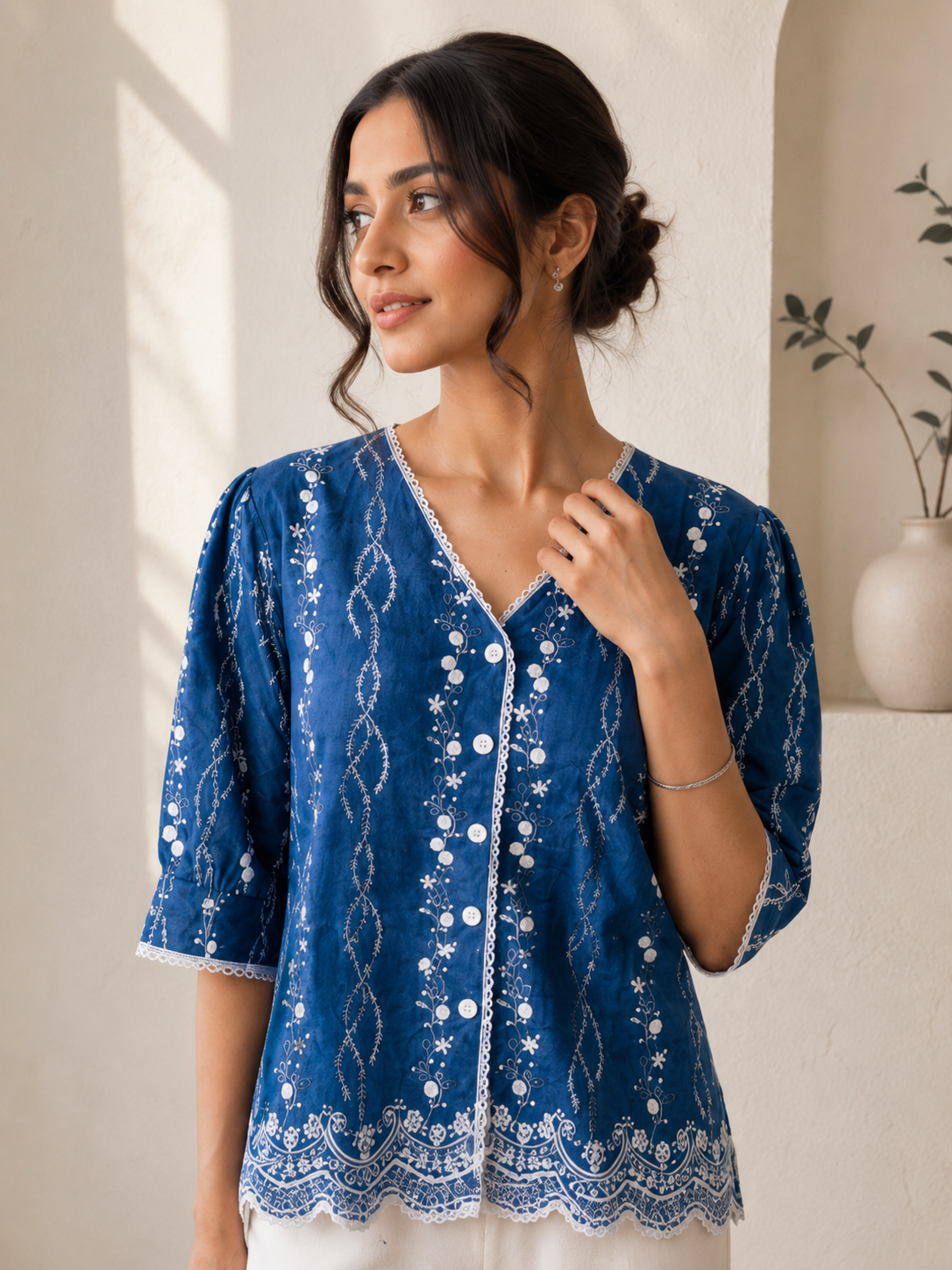 Premium Denim Tunic