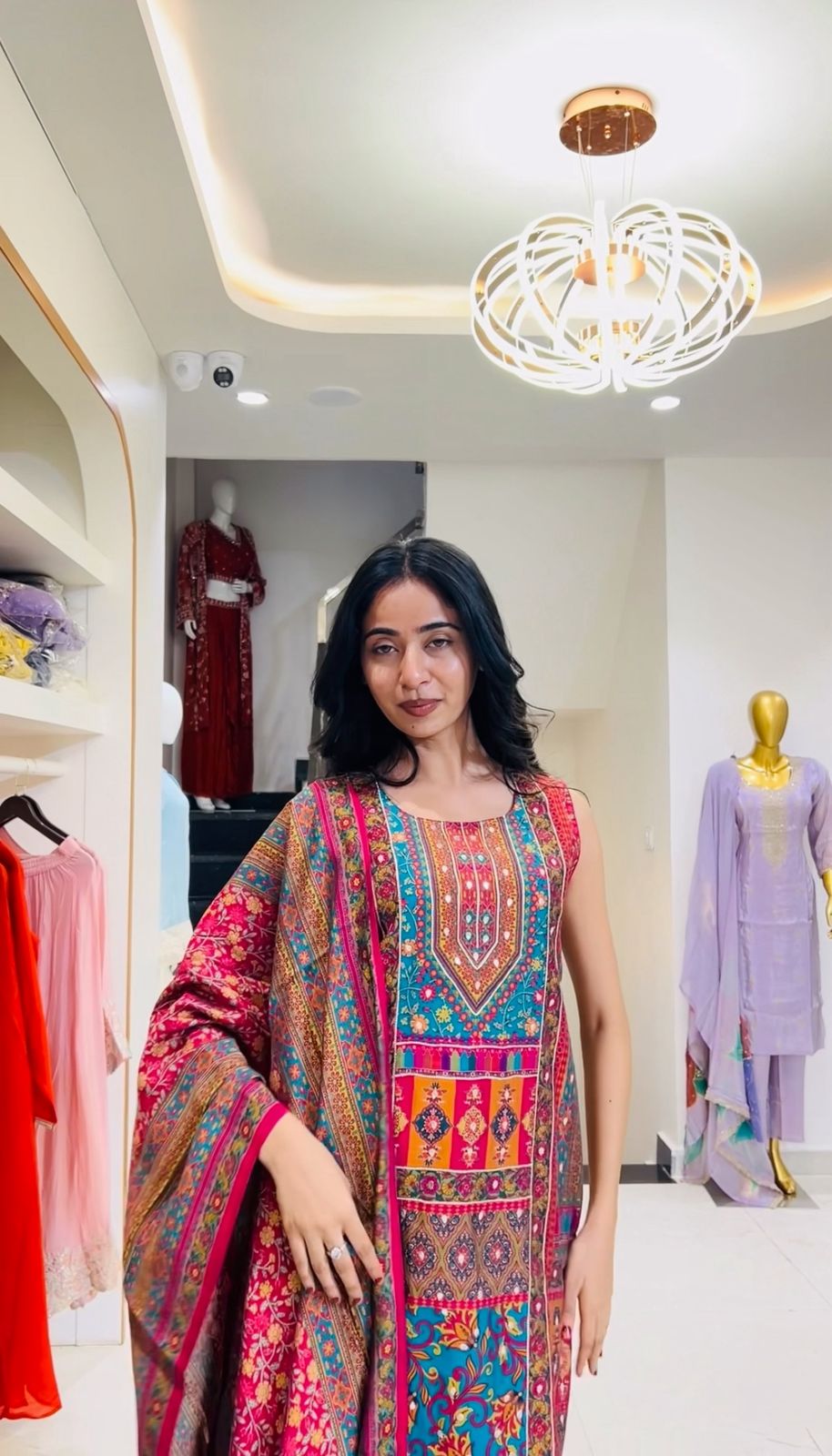 Premium MultiPrint Kurti Set