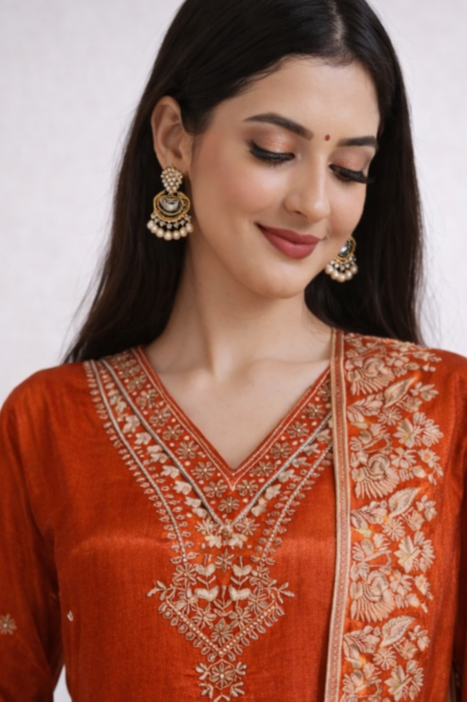 Rust Silk Signature Set