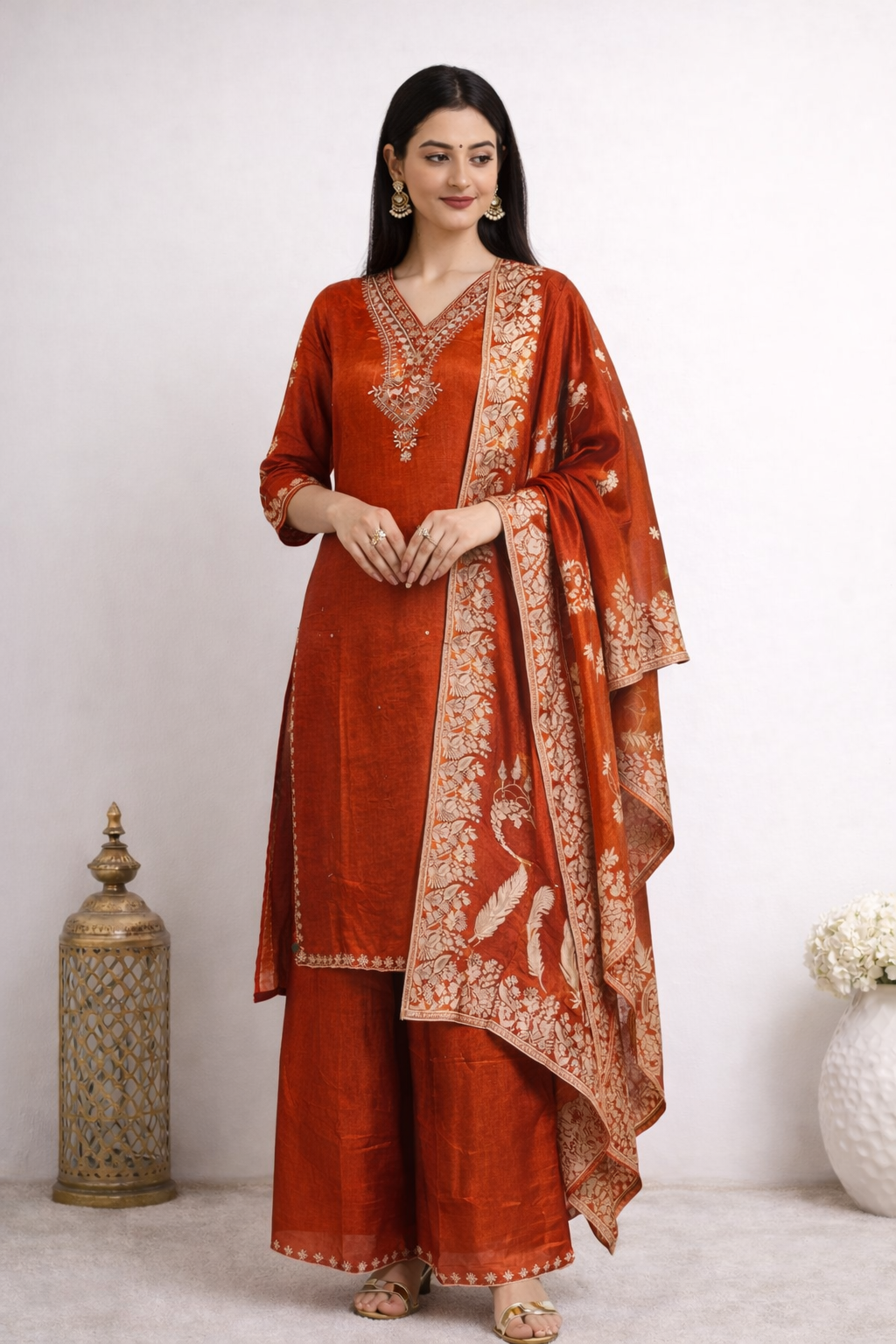 Rust Silk Signature Set