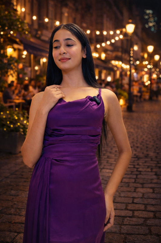 PREMIUM PURPLE DRESS