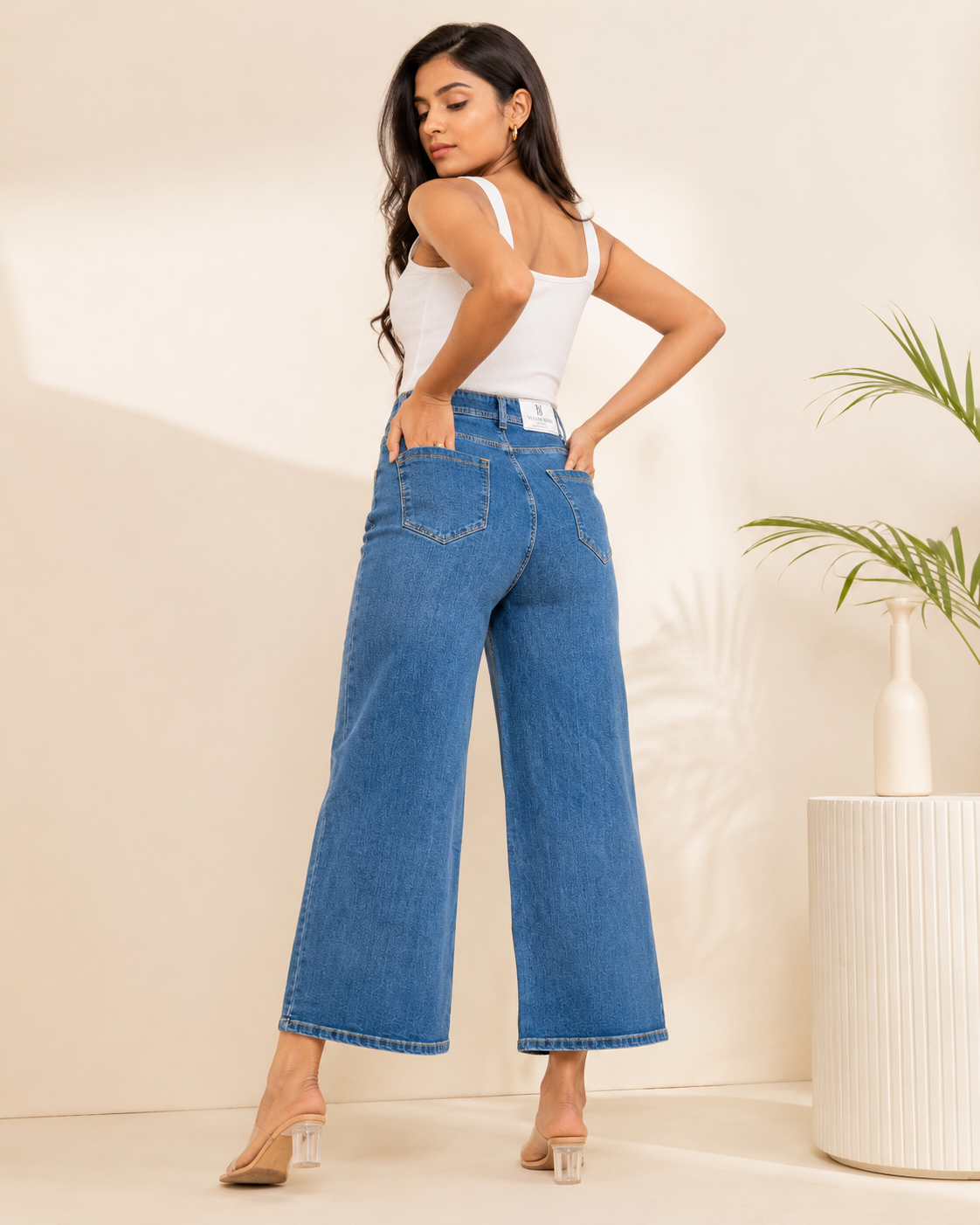 Premium Wide Leg Jeans