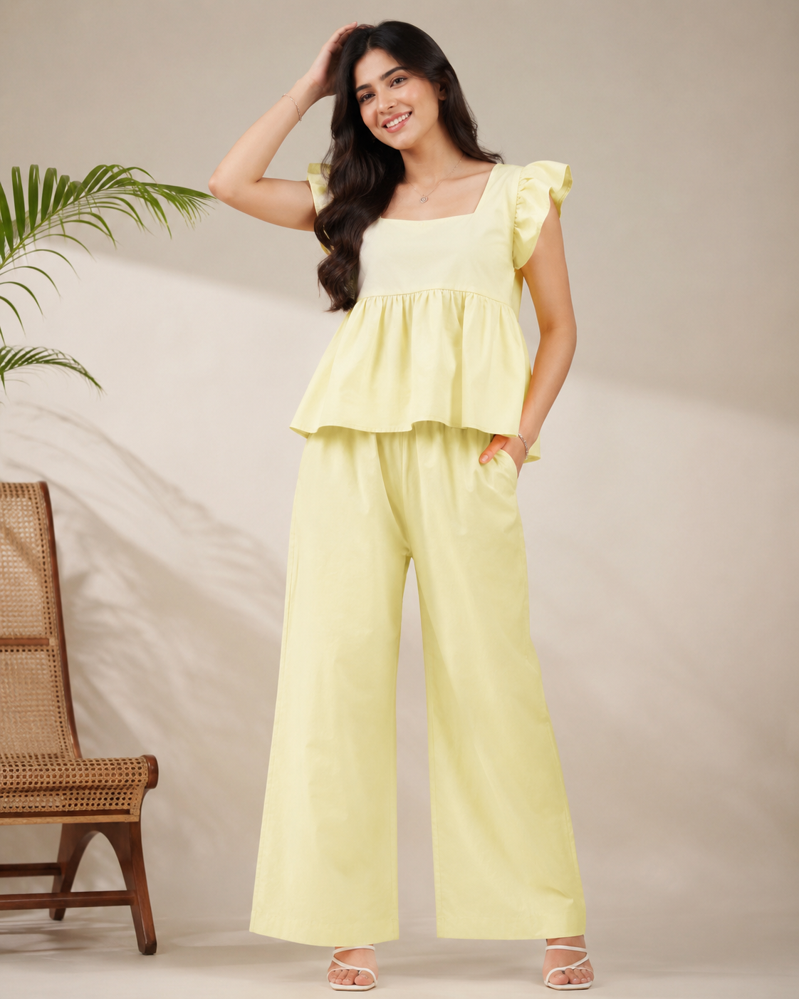 Butter Yellow Co-Ord Set