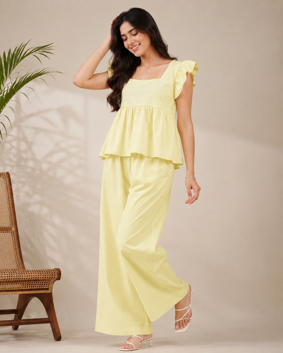 Butter Yellow Co-Ord Set