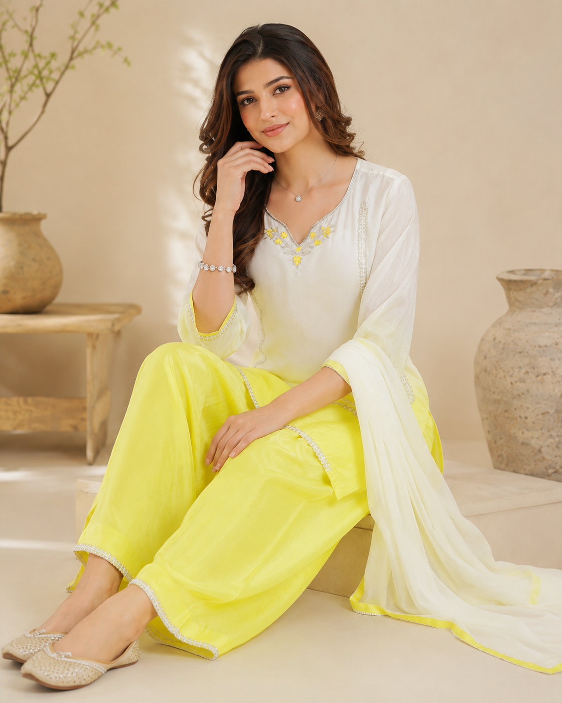 Sunshine Ombre Farsi Pant Set
