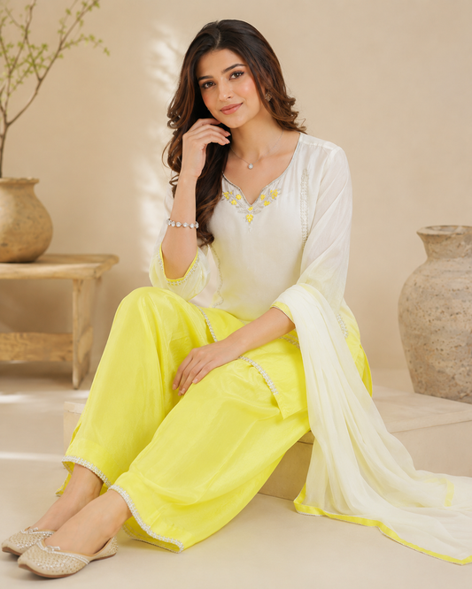 Sunshine Ombre Farsi Pant Set