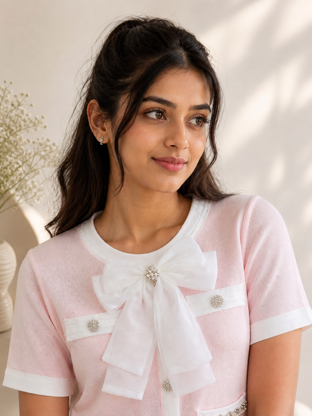 CUTE FUSHIA TOP