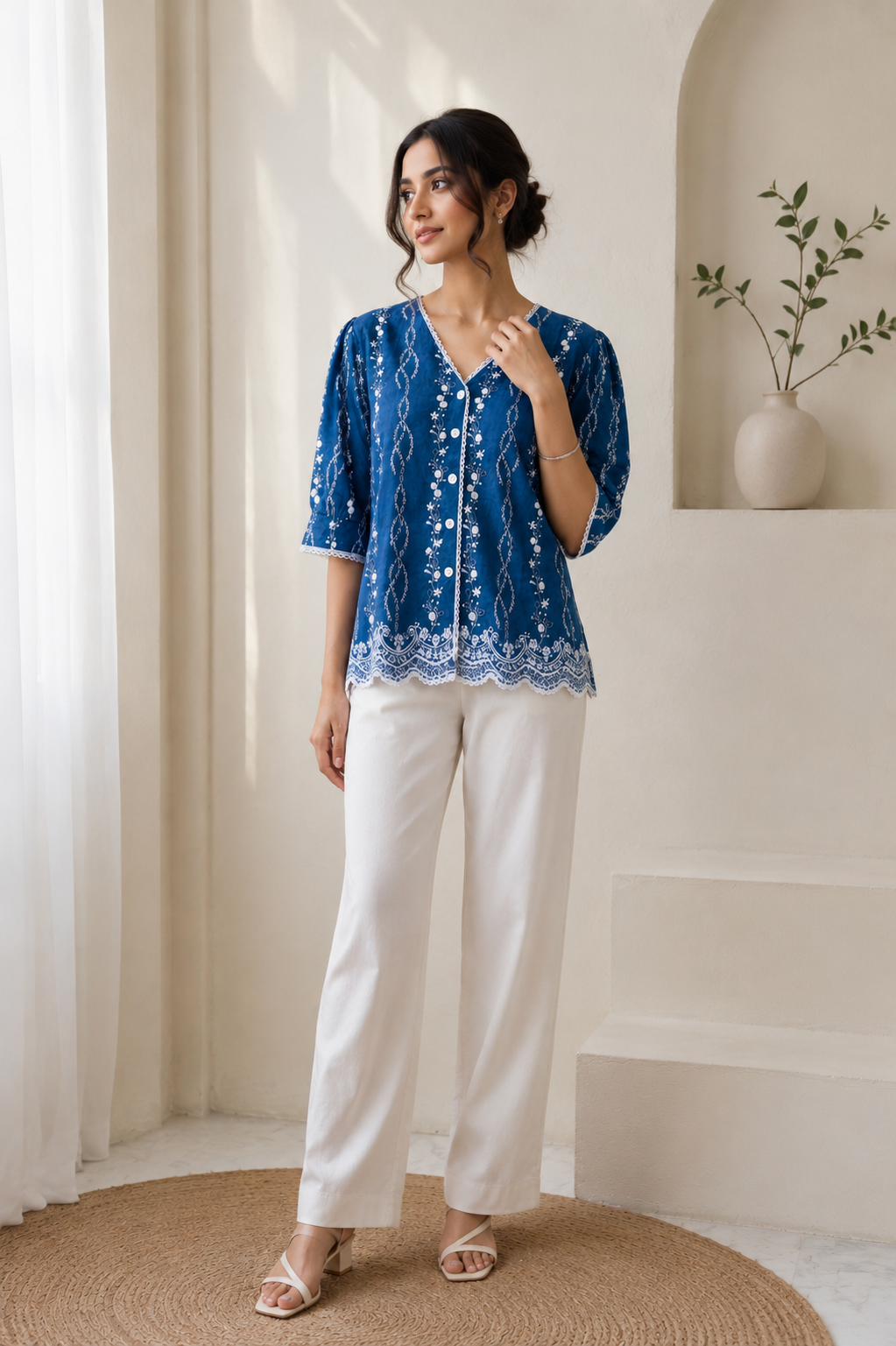 Premium Denim Tunic