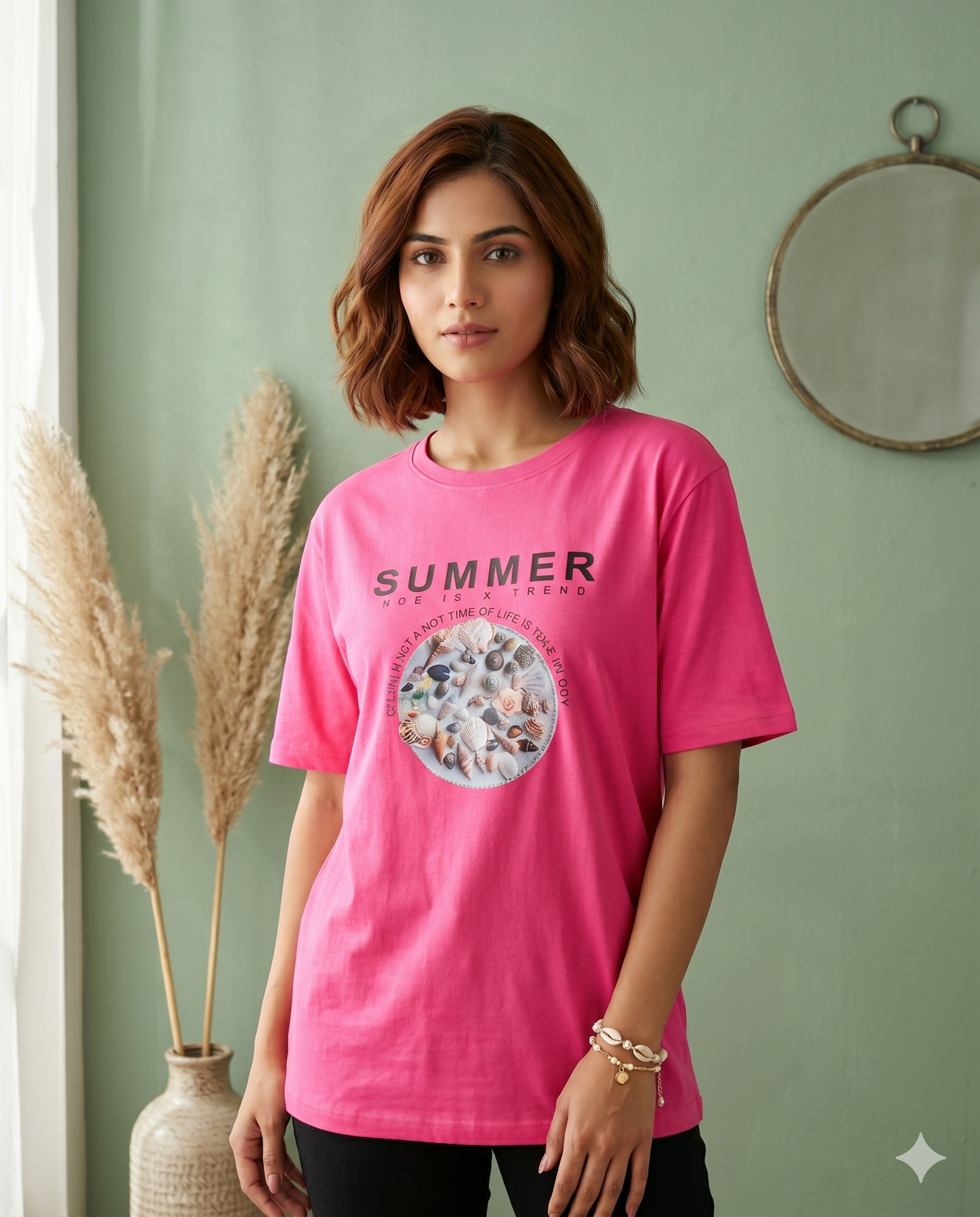 Sunkissed Shells Oversized Tee