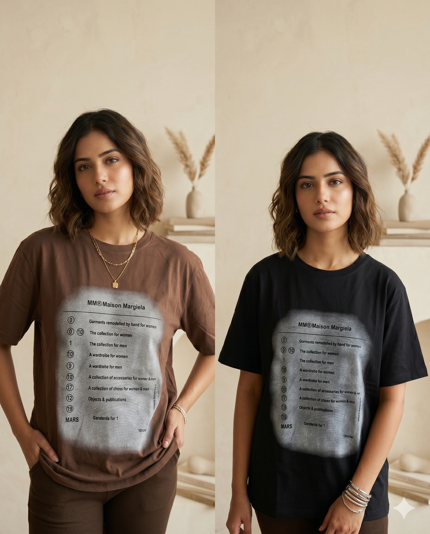 MM6 Maison Margiela Inspired Graphic Oversized Tee