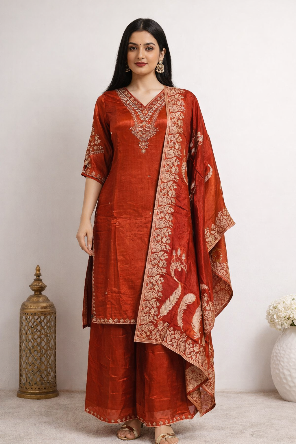 Rust Silk Signature Set