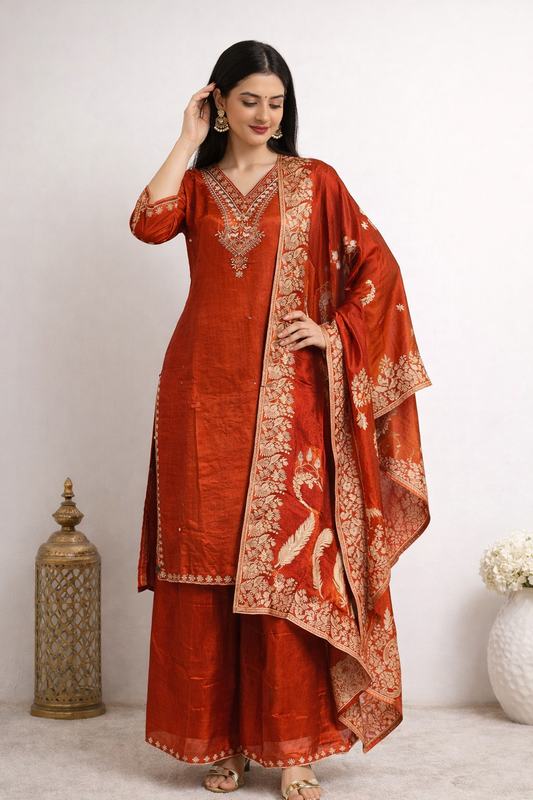 Rust Silk Signature Set