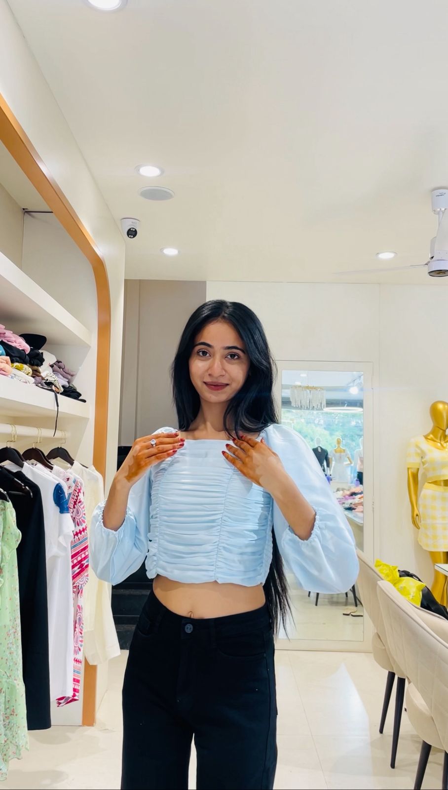 PREMIUM FABRIC KOREAN TOP