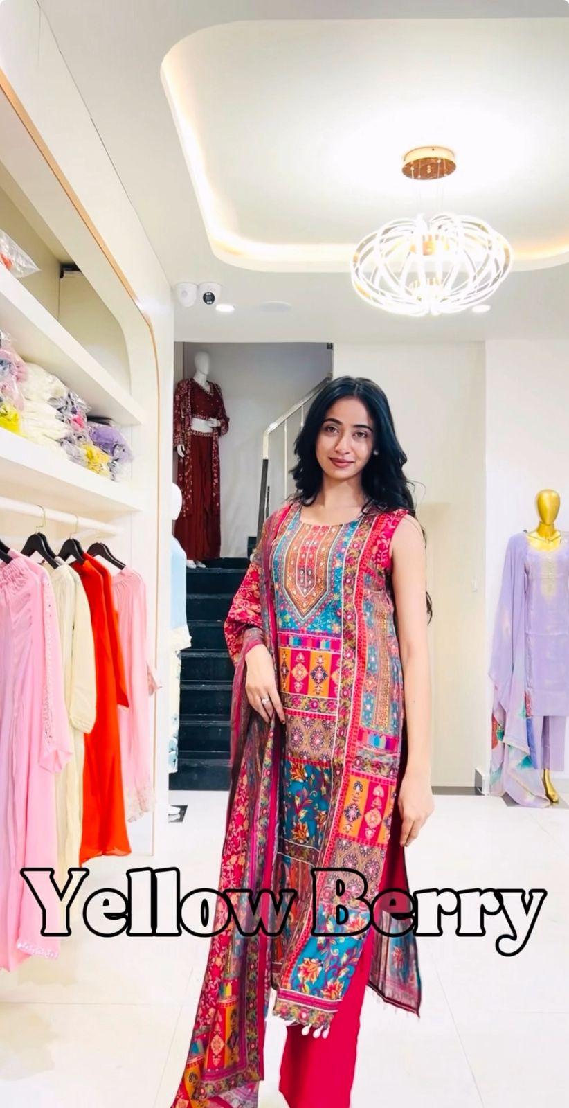 Premium MultiPrint Kurti Set