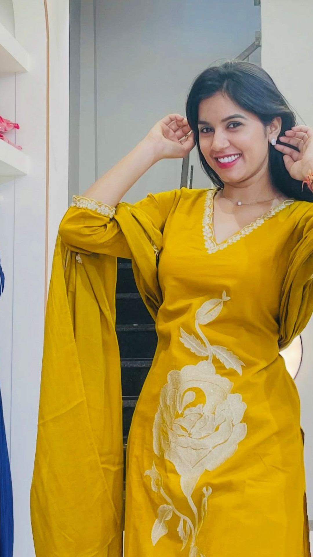 Signature Yellow Kurti set